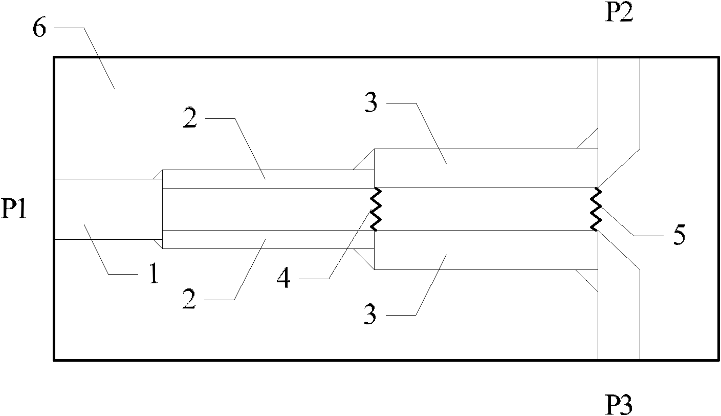 Power divider, electronic device, radio frequency front-end device and power dividing method
