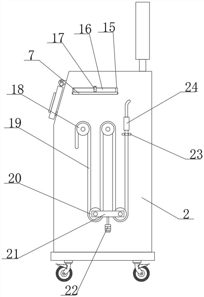 Gynecological tumor diagnosis device