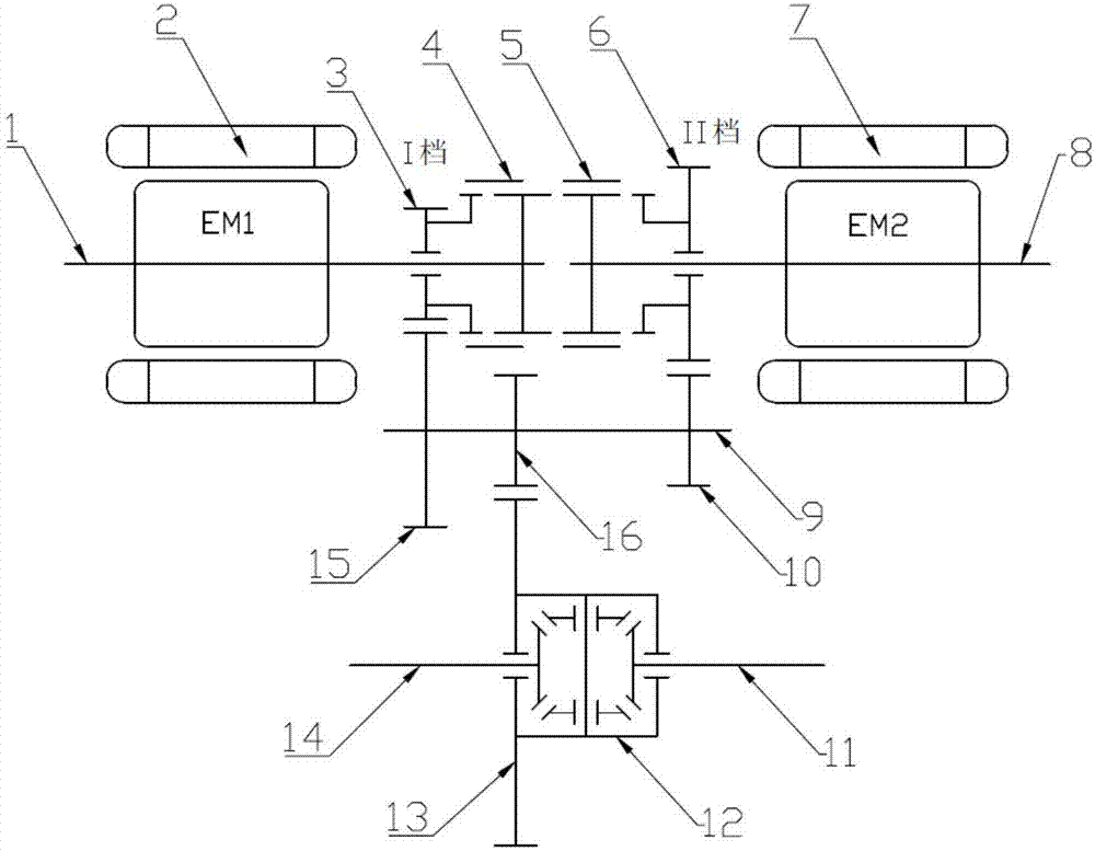 Dual-motor drive system and control method thereof