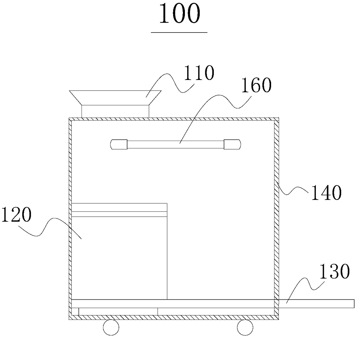 Environment-friendly organic food packaging device