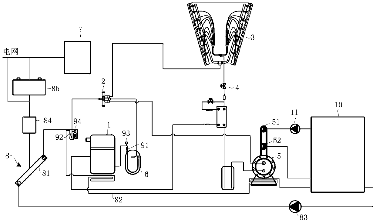 Cold water air conditioning unit