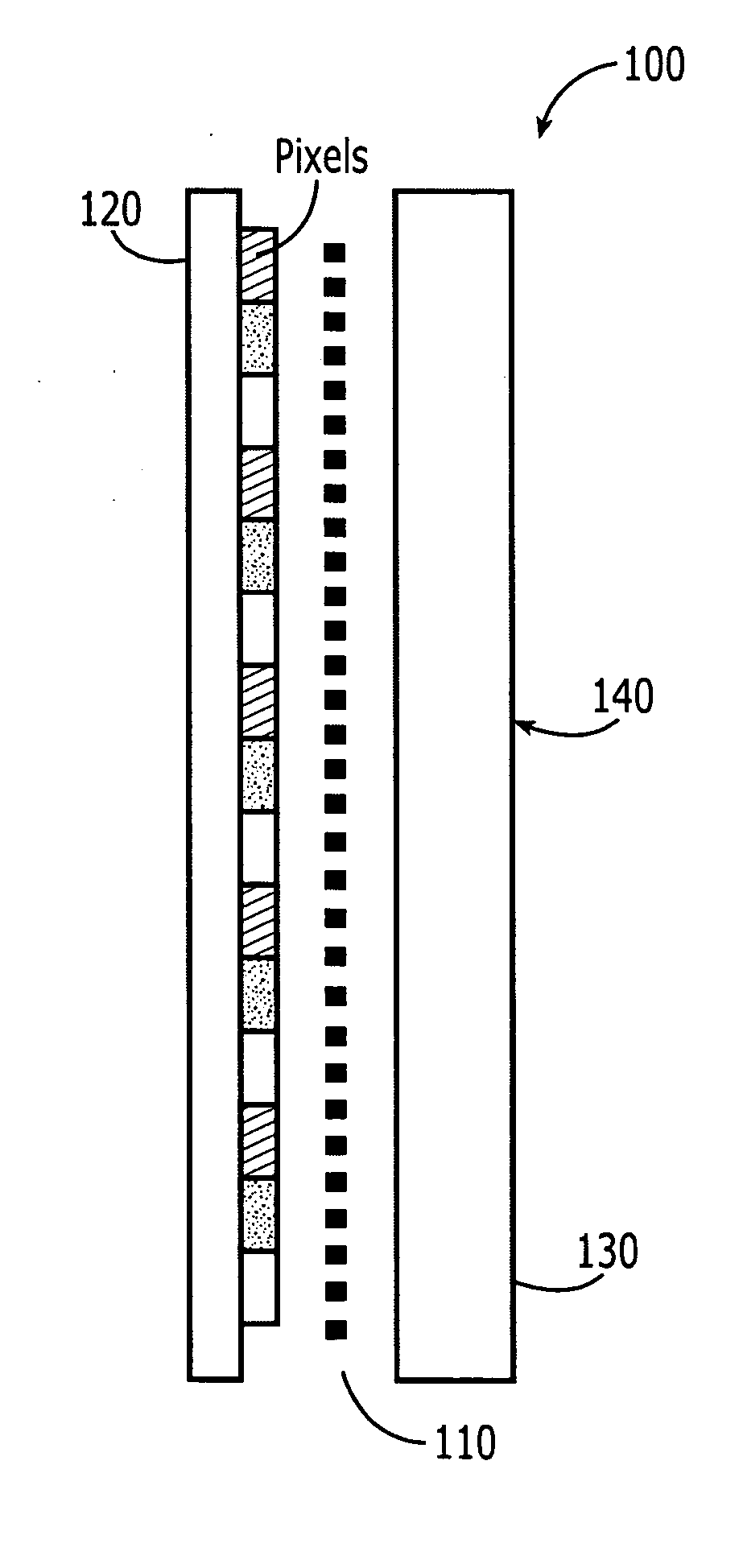 Contrast enhancement films for direct-view displays and fabrication methods therefor