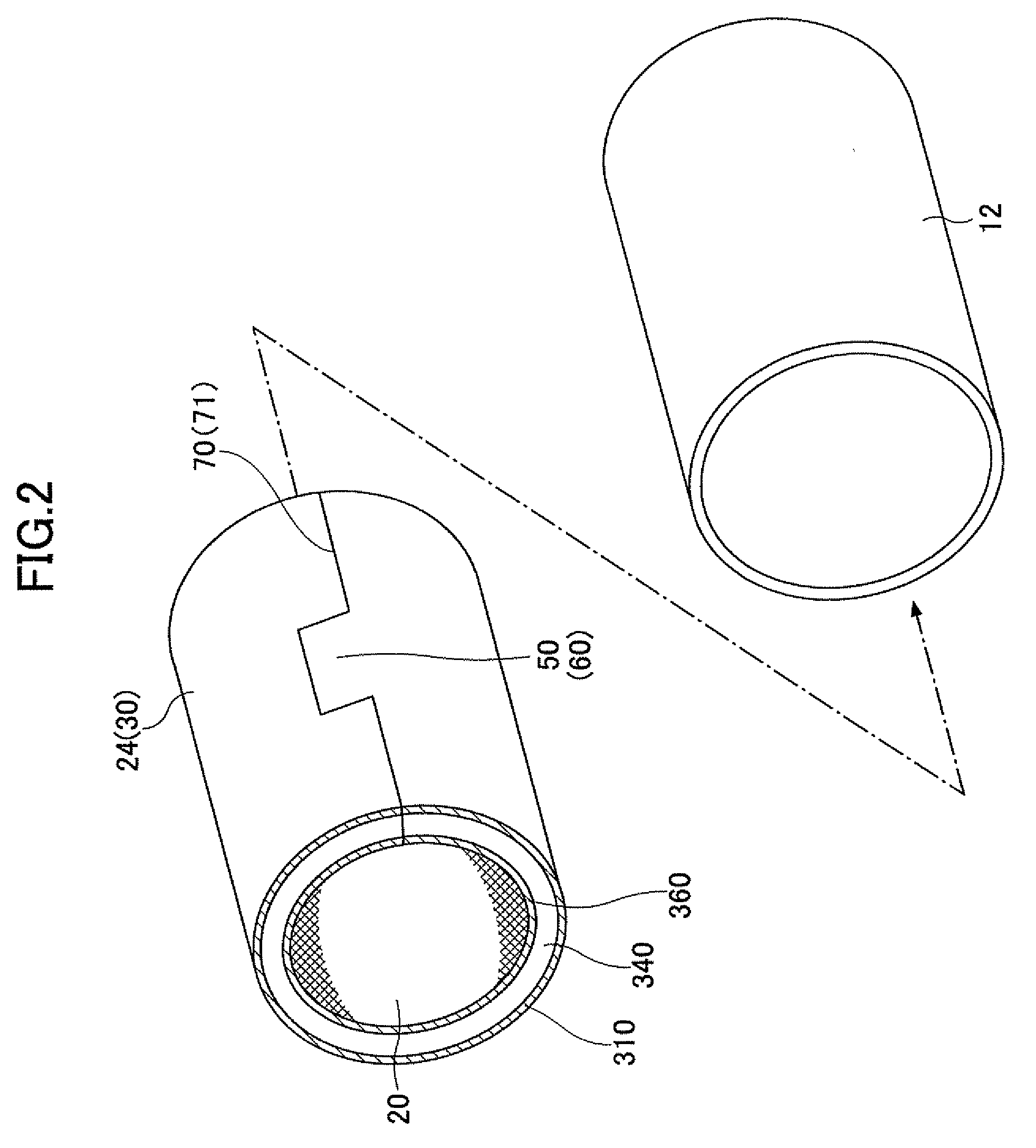 Mat material and exhaust gas treatment device