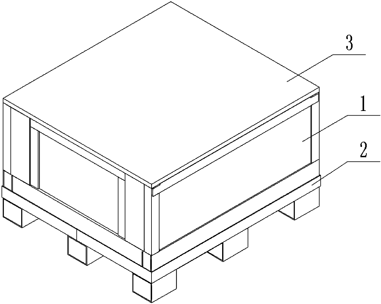 Recyclable bearing box