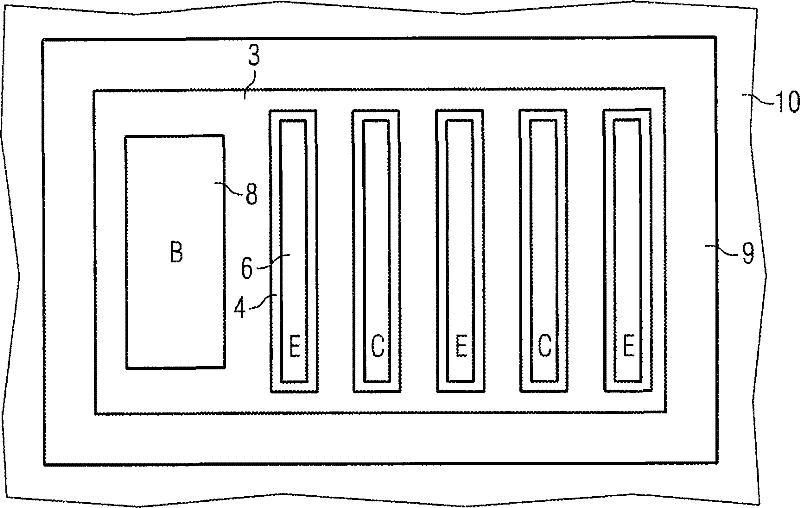 Lateral bipolar transistor and method of production