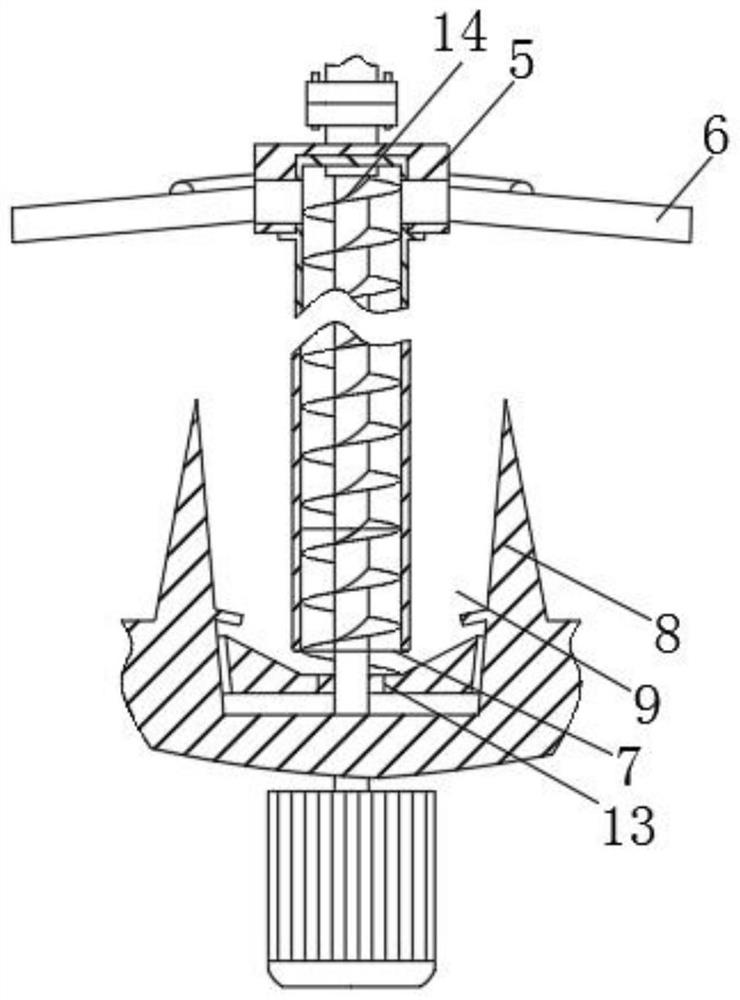 High-temperature fermentation equipment for urban organic matter solid waste treatment