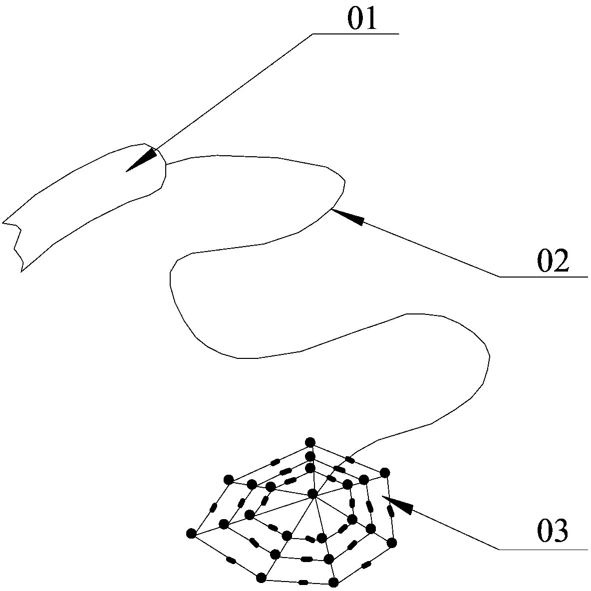 Magnetic catheter with trawl wire capture capability