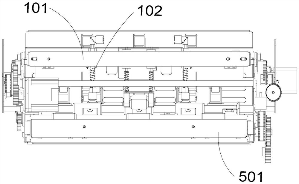 Paper feeding mechanism and printer