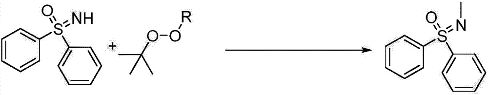 Synthetic method of novel n-methylated sulfoximine derivatives