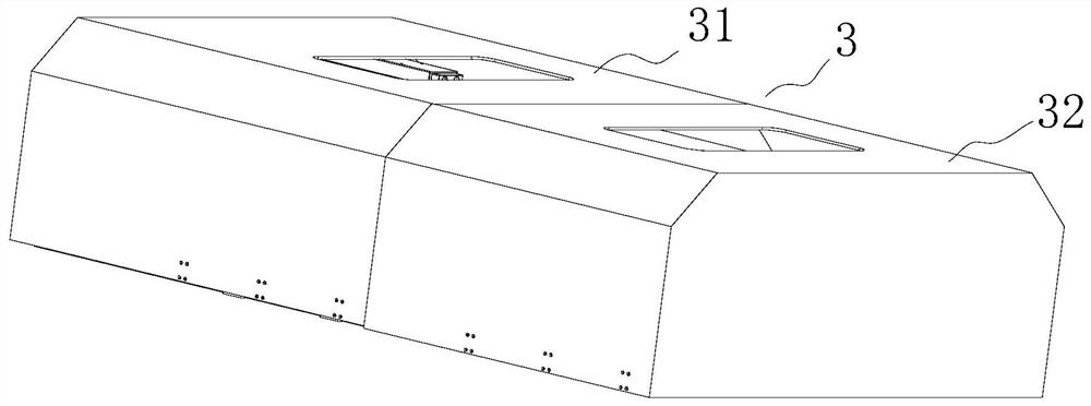 Mobile nest for automatically replacing battery of small unmanned aerial vehicle and parking apron thereof