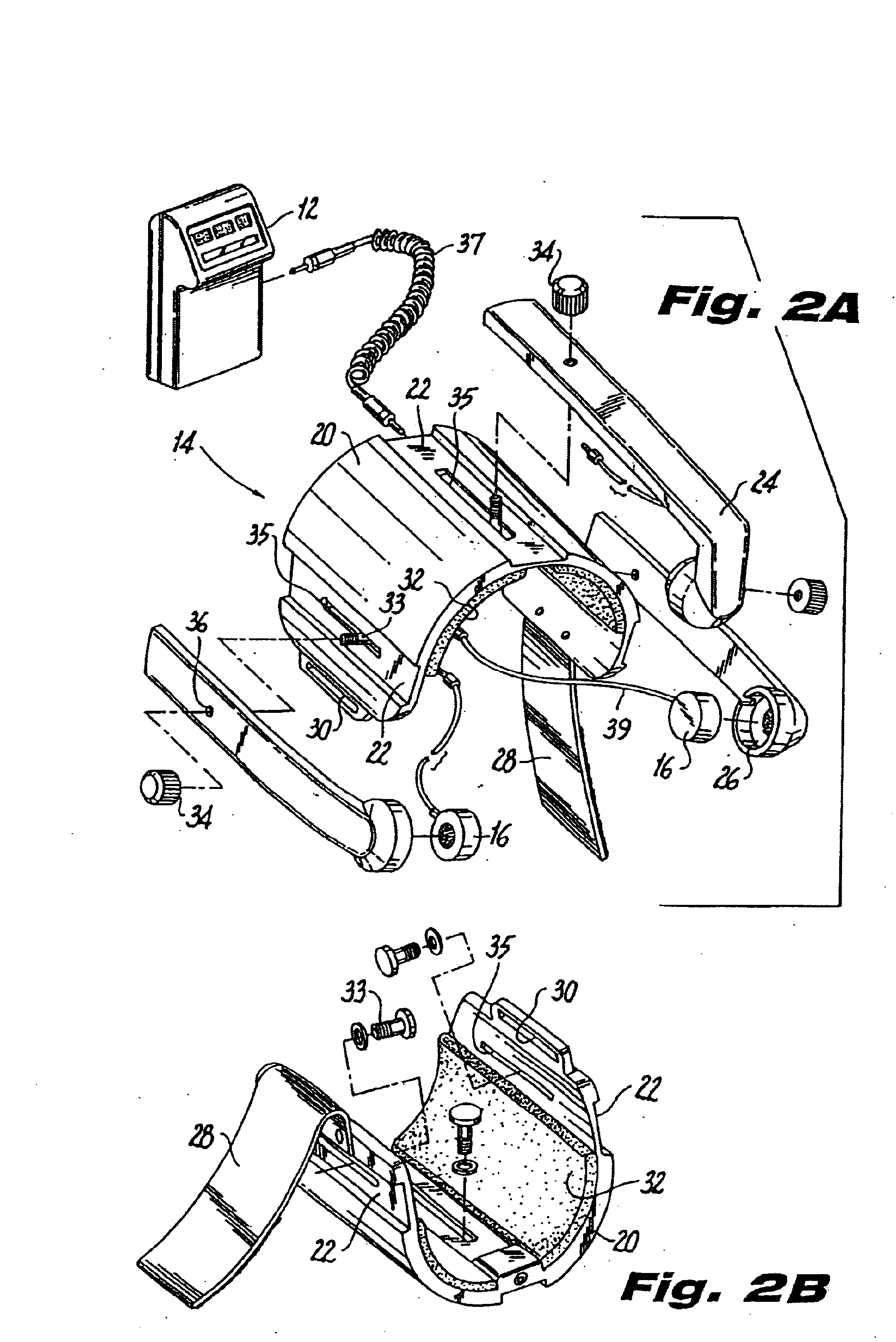 Method and apparatus for cartilage growth stimulation
