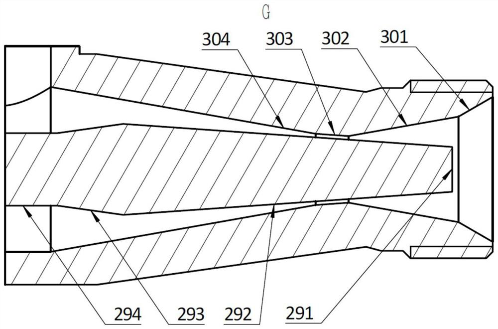 Cavitation venturi tube