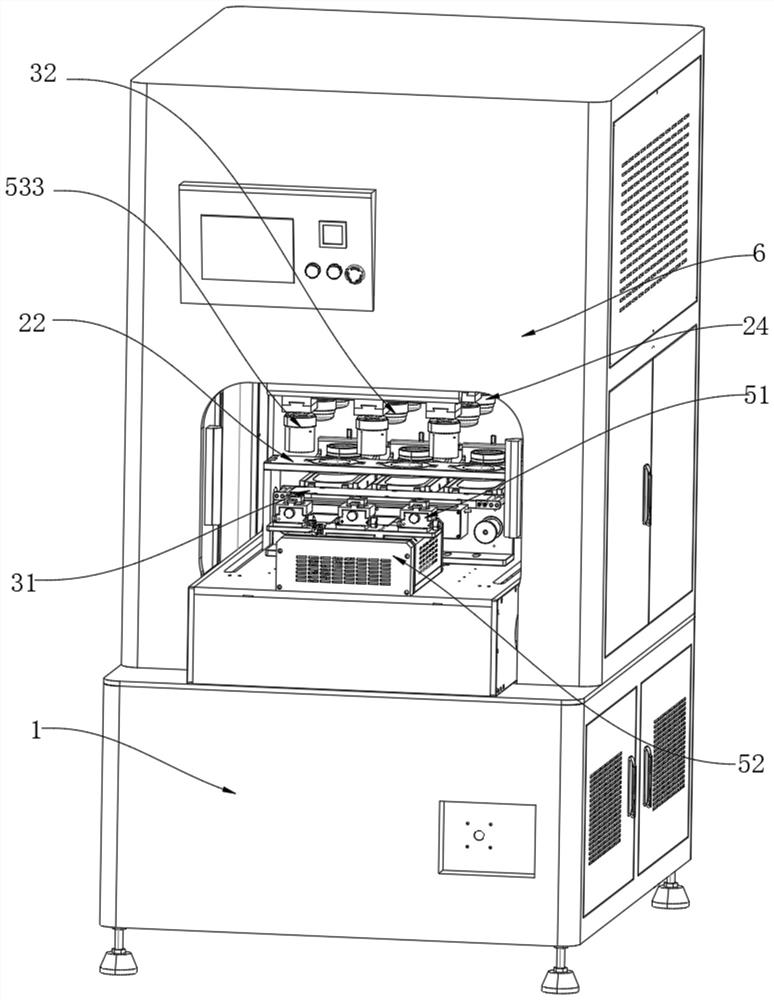 Printing equipment for groove surface