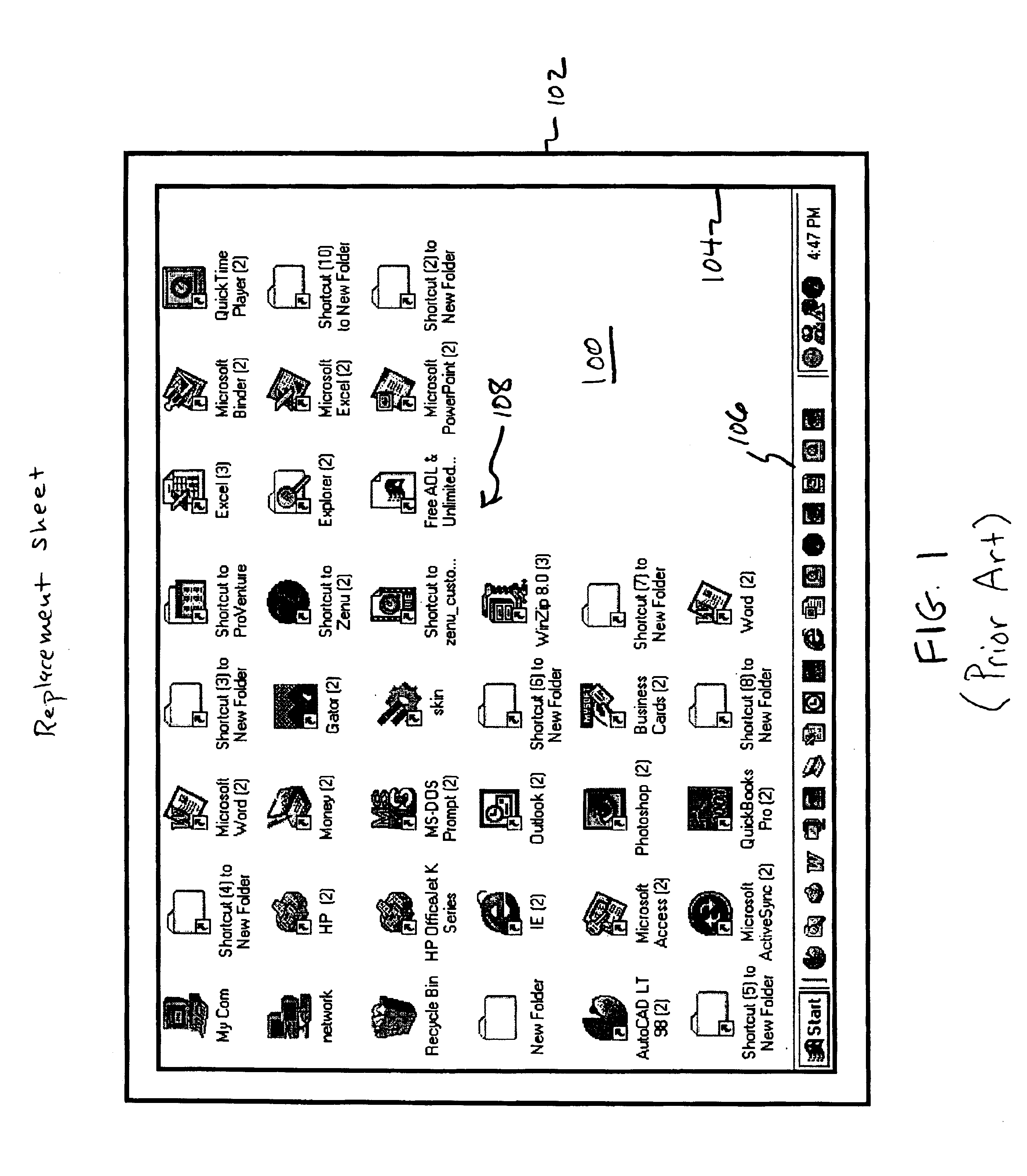 User definable interface system, method and computer program product