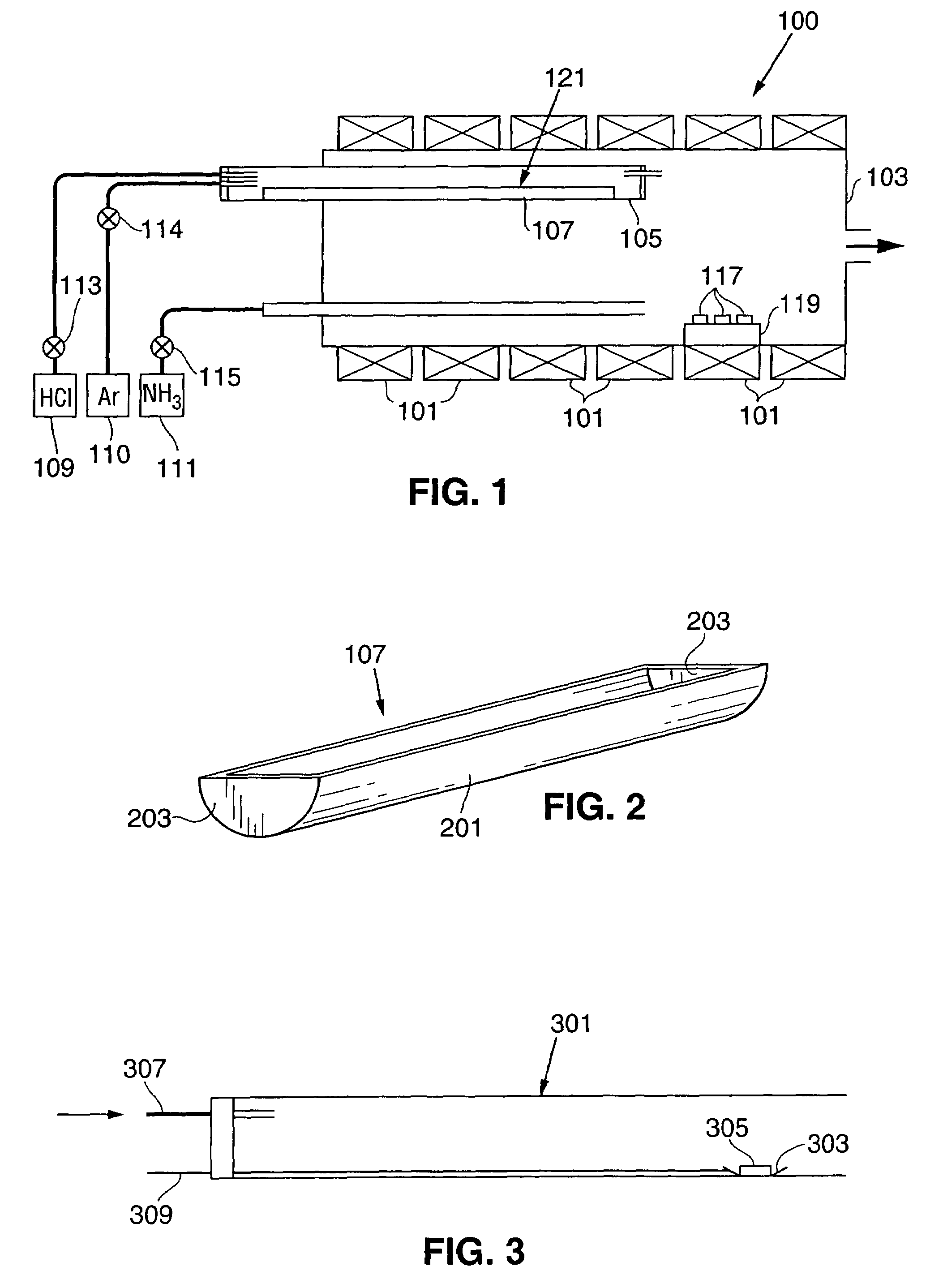 Reactor for extended duration growth of gallium containing single crystals