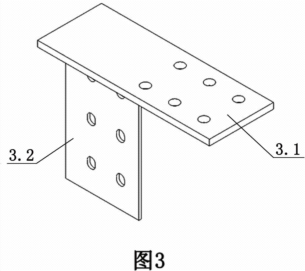 H-shaped steel beam and H-shaped steel column minor axis variable beam height fabricated node and construction method thereof