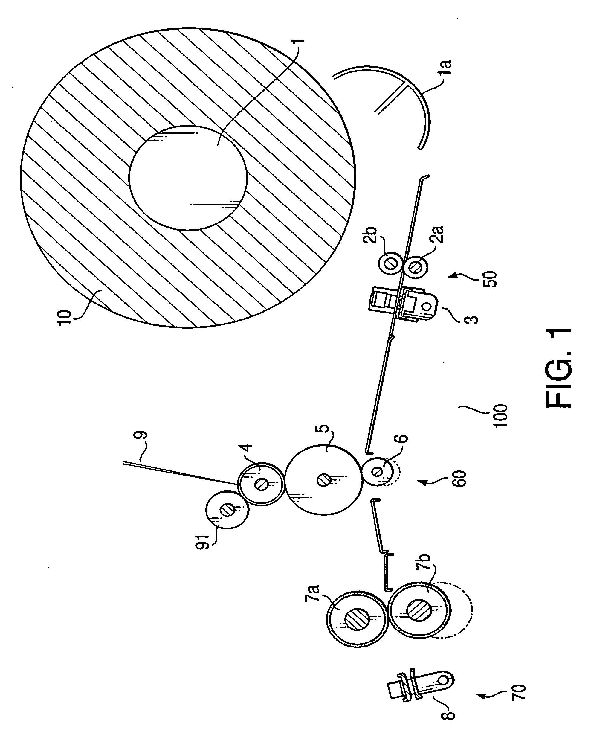 Sheet feeding unit for continuous form recording medium