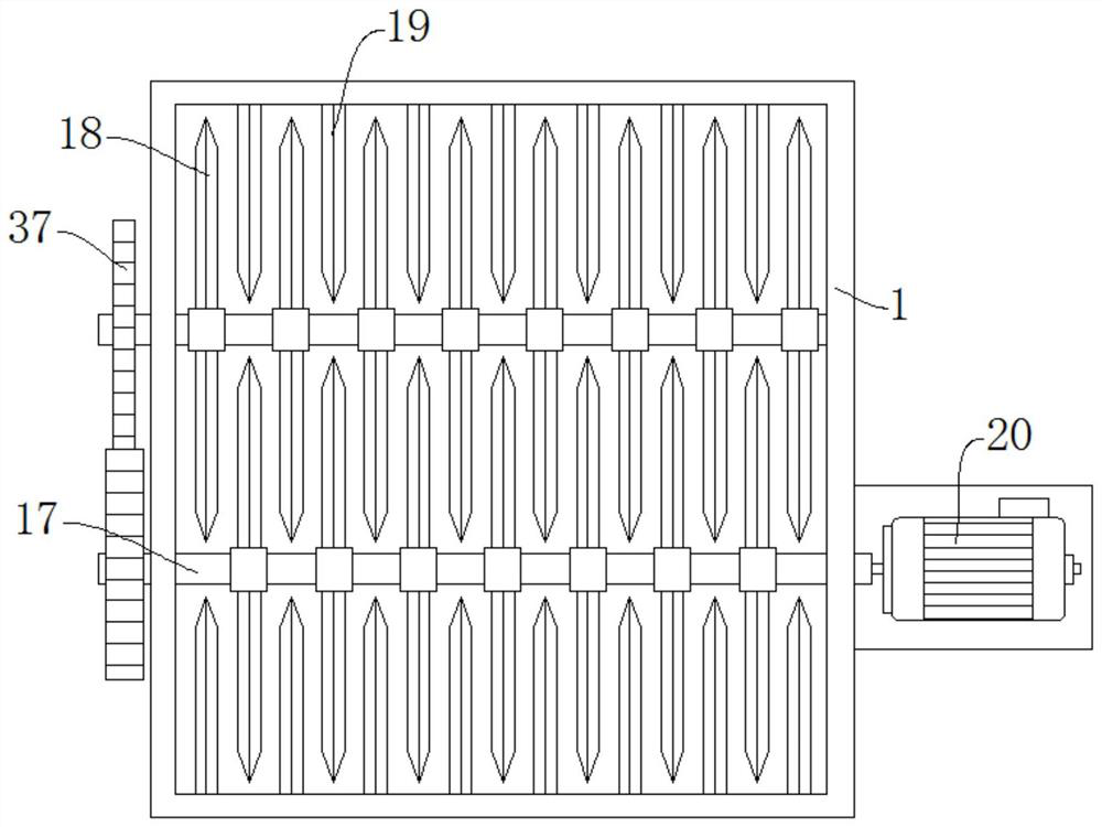 Breeding device for breeding