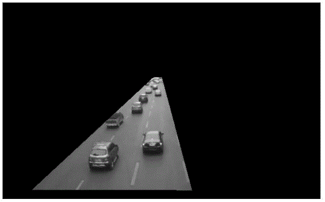 Road condition analysis method based on meshing of visual space conversion