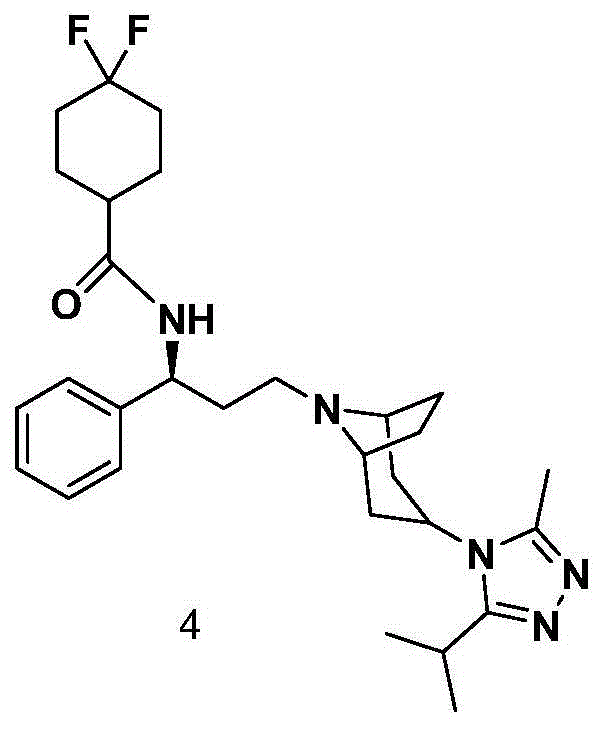 Preparation method of CCR5 antagonist