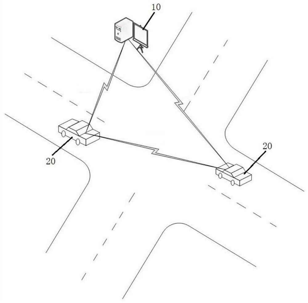 Traffic intersection management method and device, terminal equipment and storage medium