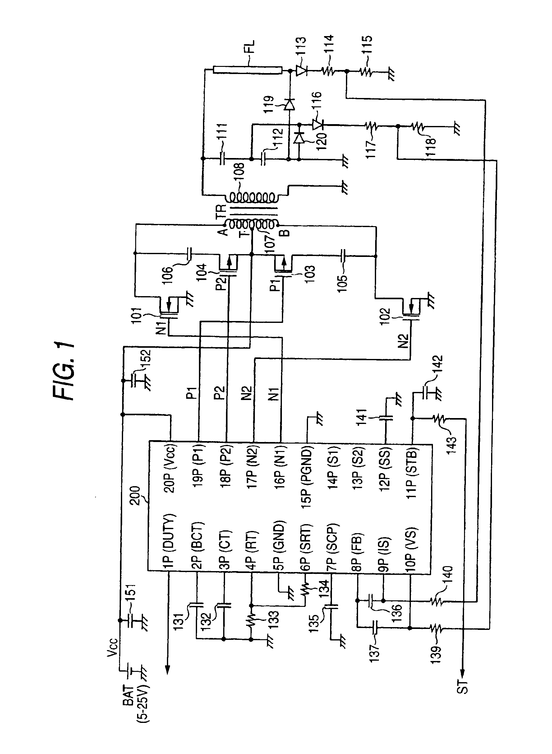 DC-AC converter, and method for supplying AC power