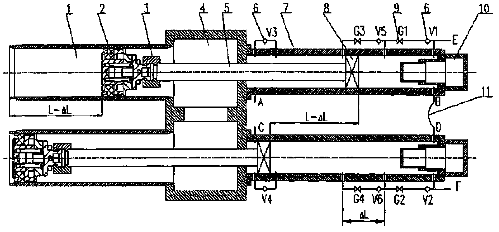 Pumping stroke control method for viscous material double-cylinder pump and pumping equipment for viscous material