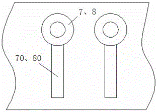 Bending equipment for vibration-absorbing power transmission cable and method for bending the cable