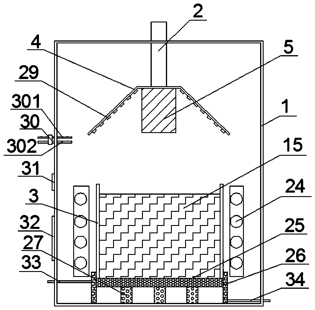 Preparation device of photosensitive catalytic energy-saving alloy material