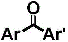 Method for carbonylation synthesis of diaryl ketones through iron catalysis
