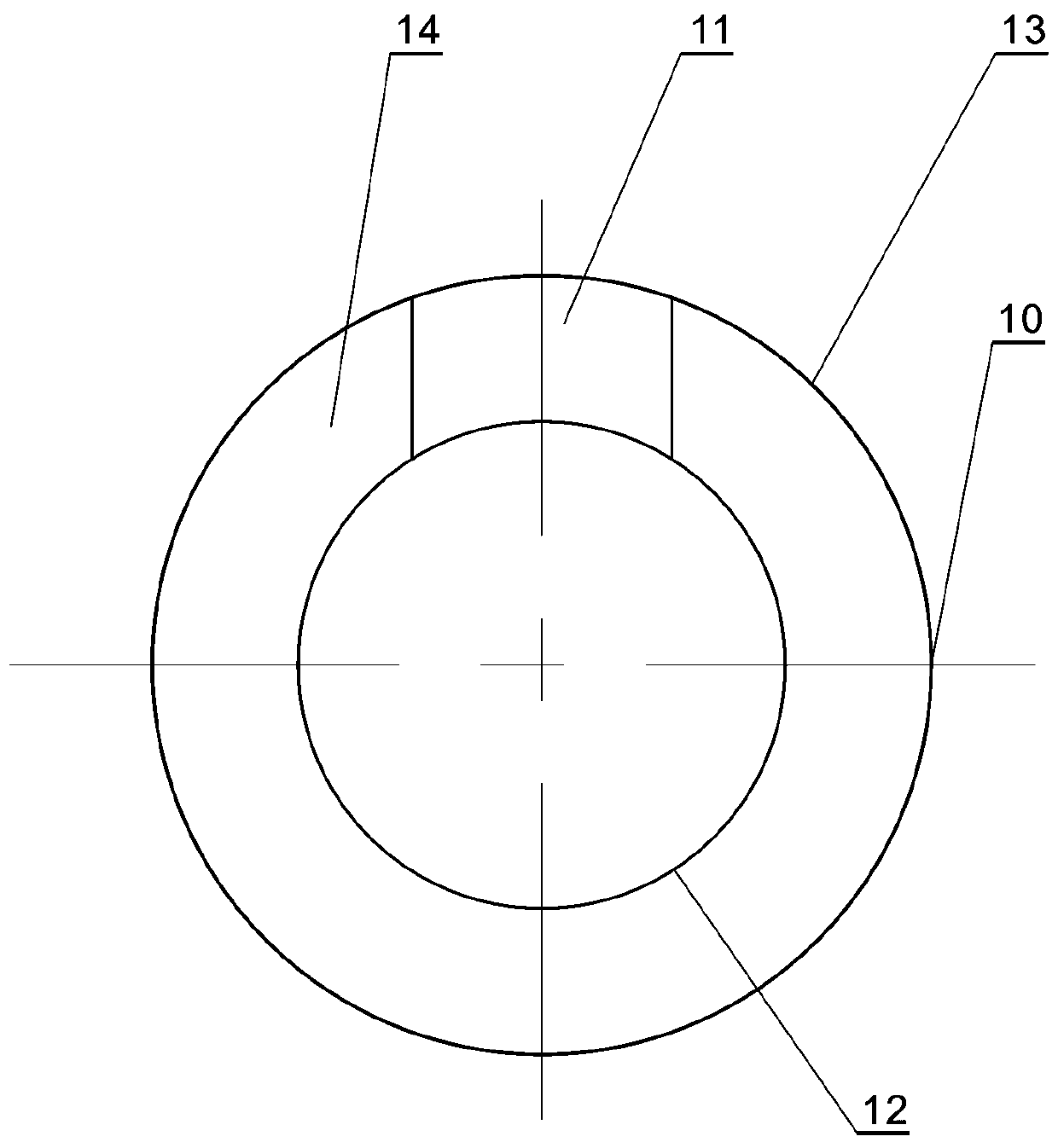 Elastic contact ring for signal transmission