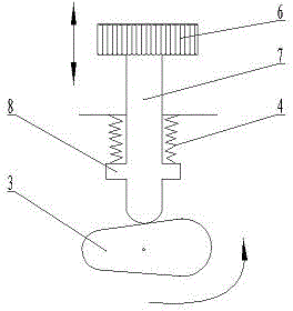 Non-rotating type electric toothbrush