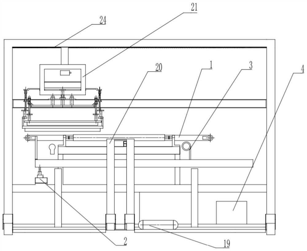 Double-station double-sucker feeding machine