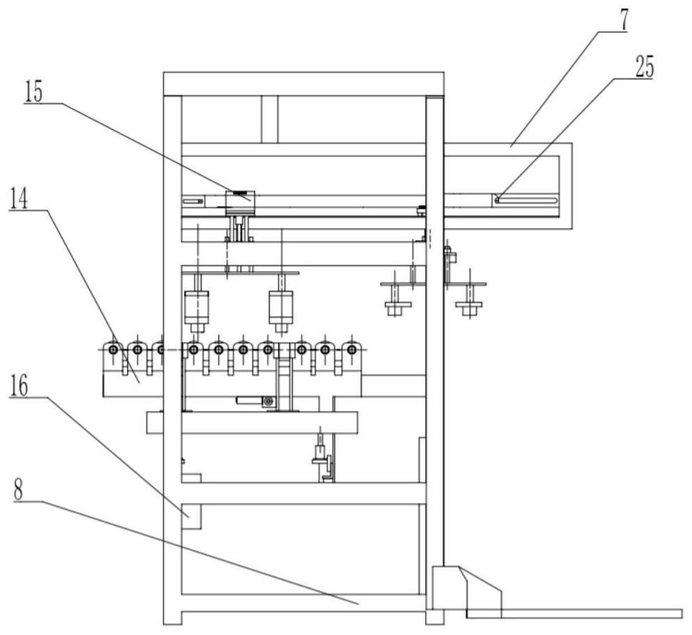 Double-station double-sucker feeding machine