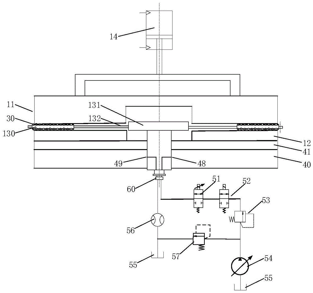 Cooling device and method for double-sided chemical mechanical grinding and polishing of wafer