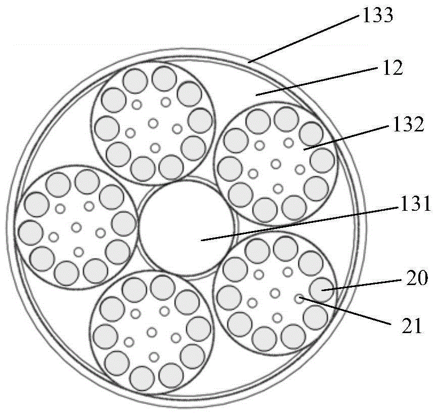 Cooling device and method for double-sided chemical mechanical grinding and polishing of wafer