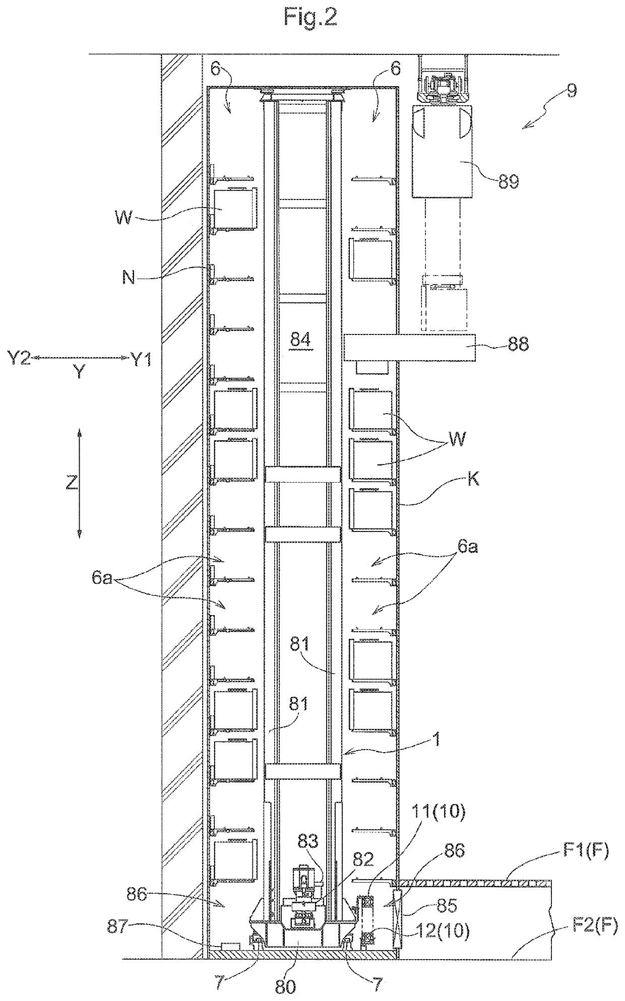 Article transport facility