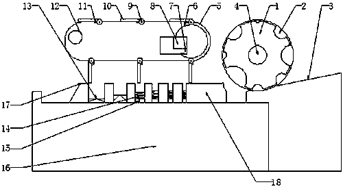 A cable intelligent classification device