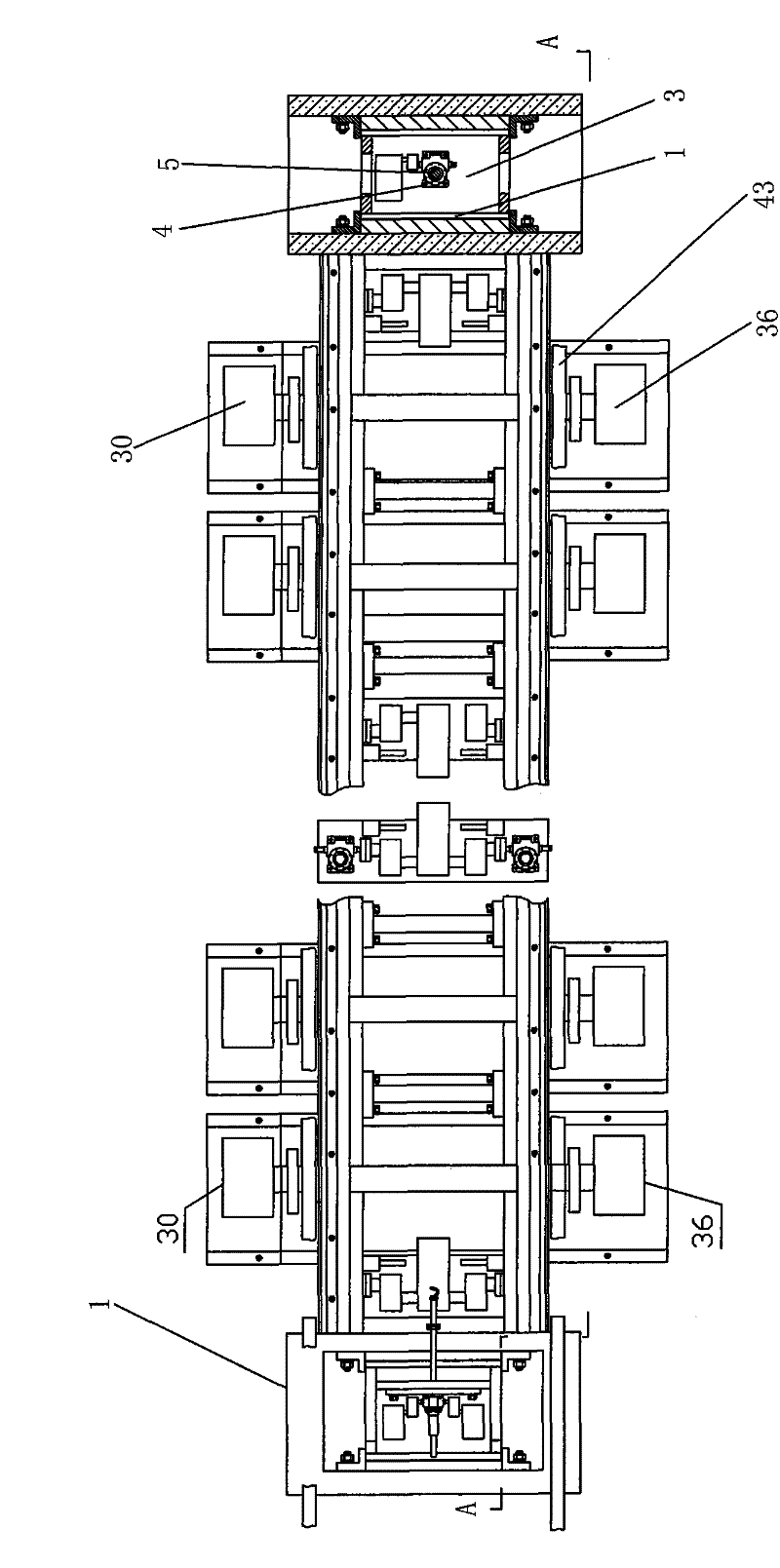 A Single Locomotive Fixed Rolling Test Bench