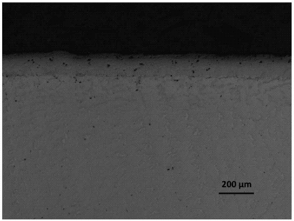 Chrome-siliconizing infiltrating agent on surface of alloy and preparation method of coating