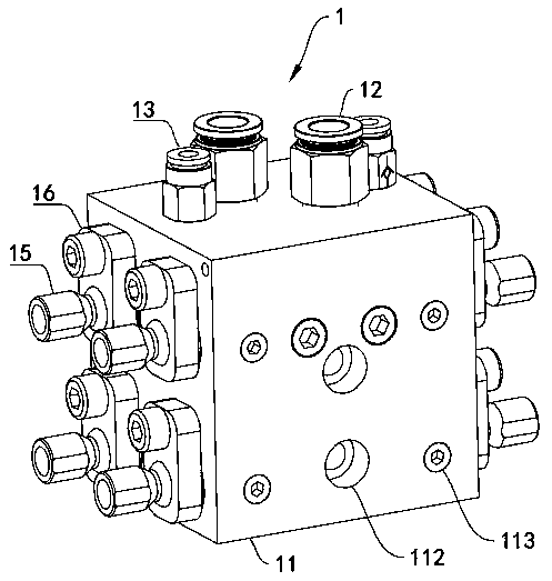 Atomizing mechanism and spraying device for die-casting production