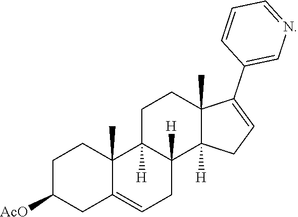 Acetatic abiraterone trifluoroacetate and preparation method and application of same