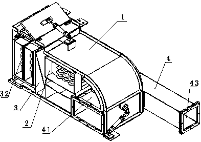 Drying separation device