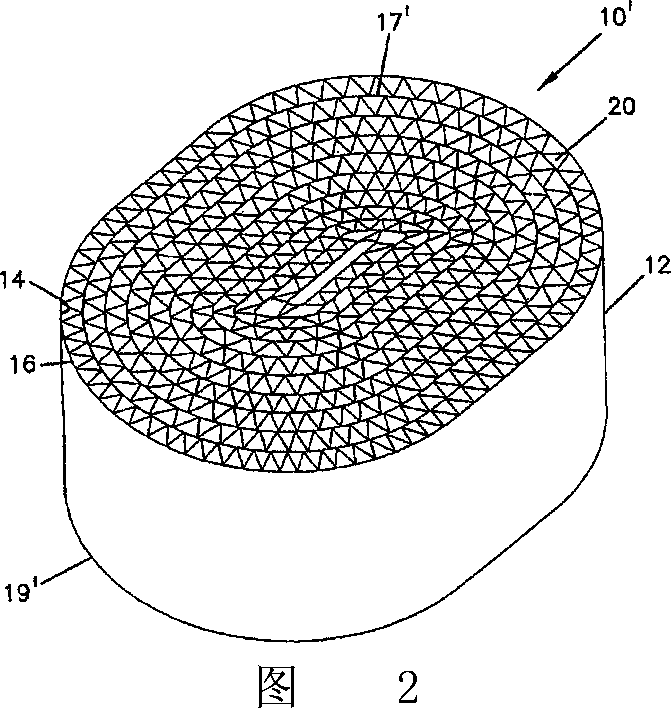 Impregnated filter element, and methods