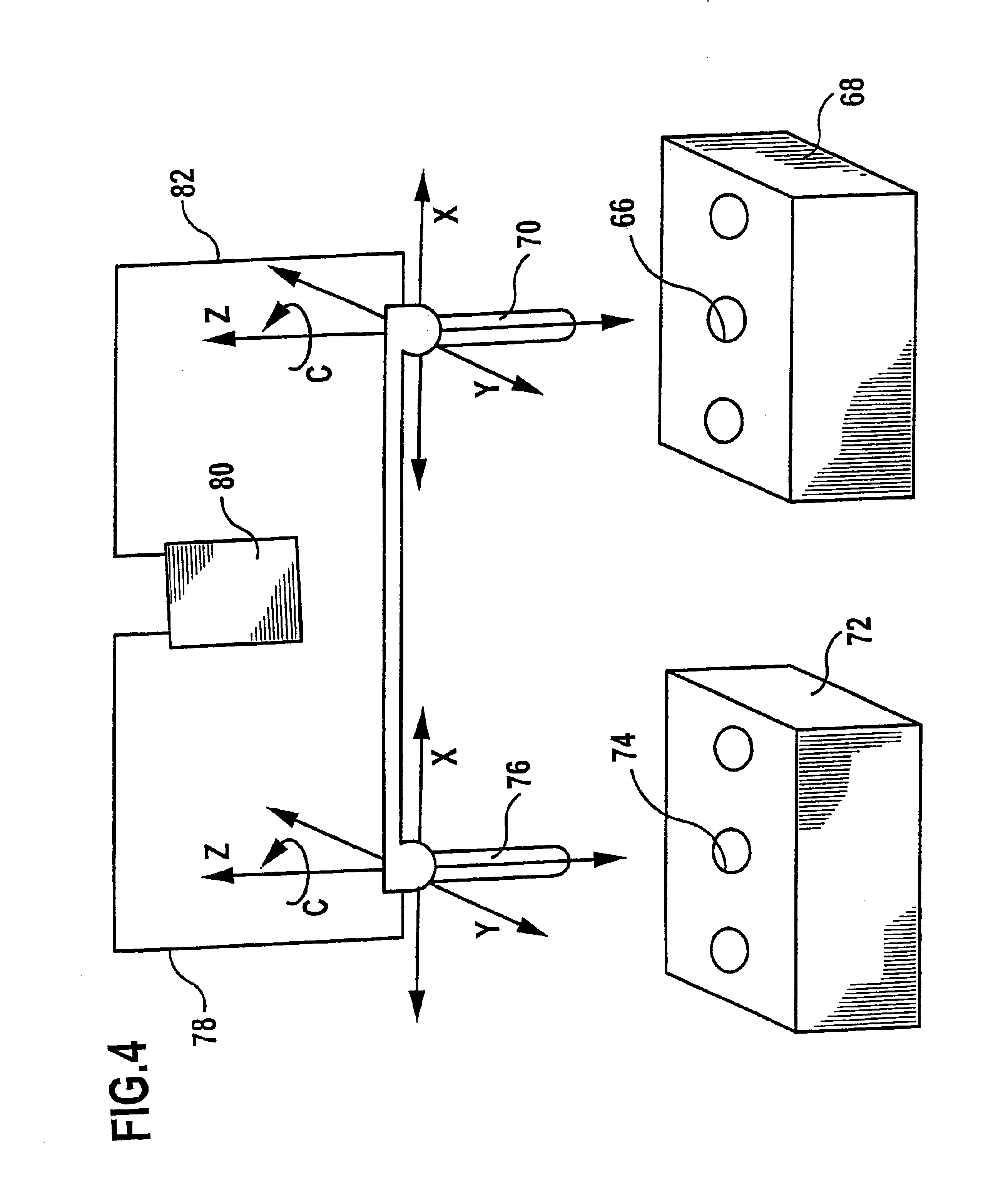 Device and method for checking bores in or edges on an object of measurement