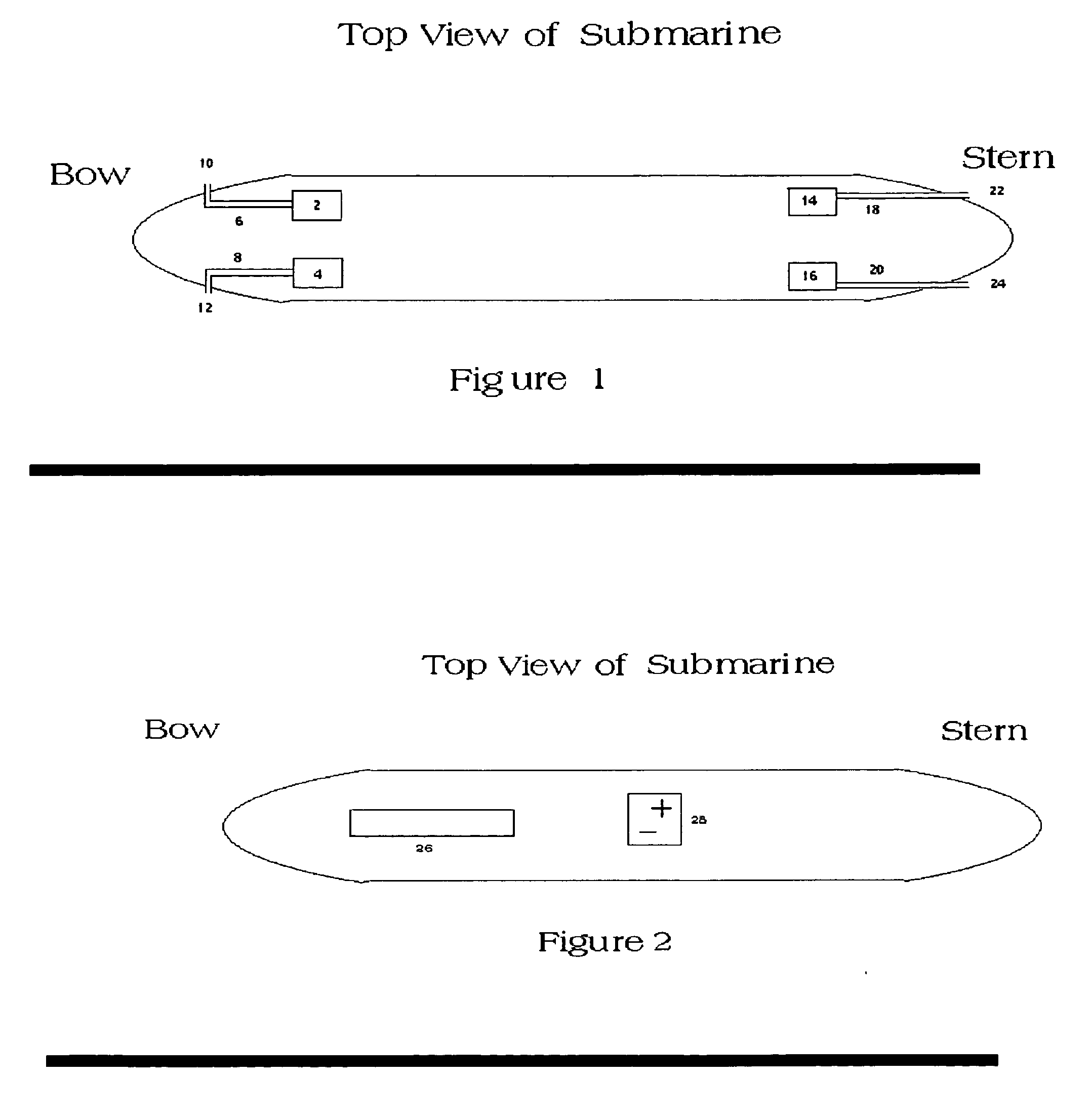 Model Submarine Control/Propulsion System
