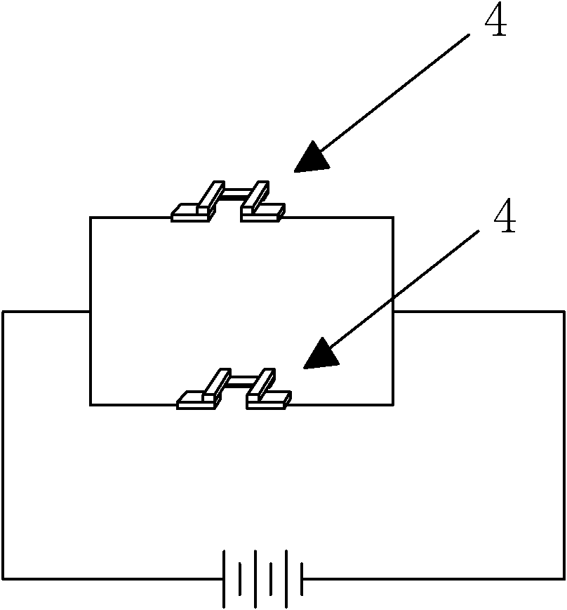 Horizontal multi-stage thermal parallel thermoelectric conversion pile