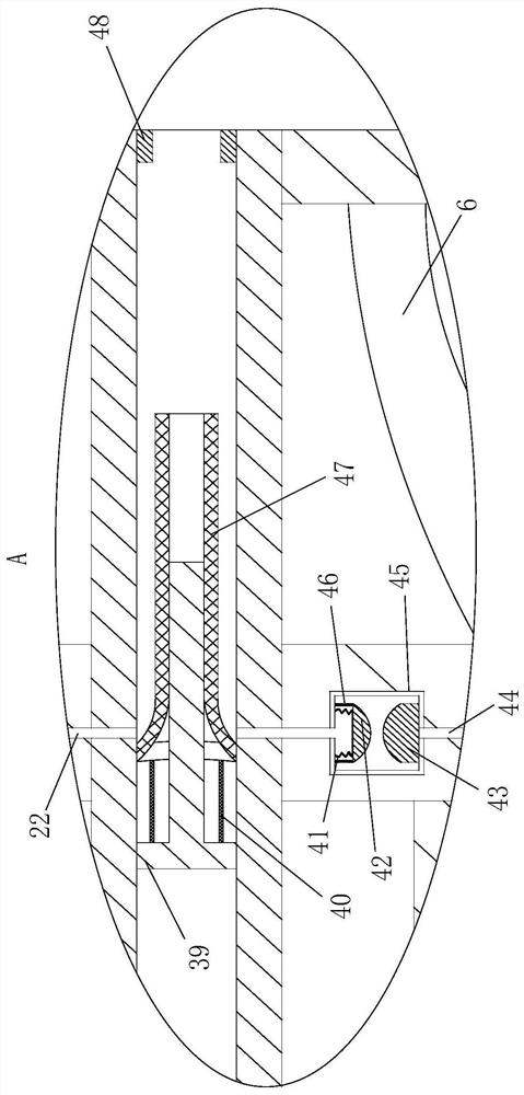 Combustion flue gas desulfurization and denitrification tower