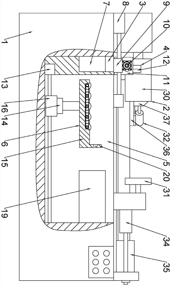 Discharging mechanism of spinning equipment and discharging method of discharging mechanism