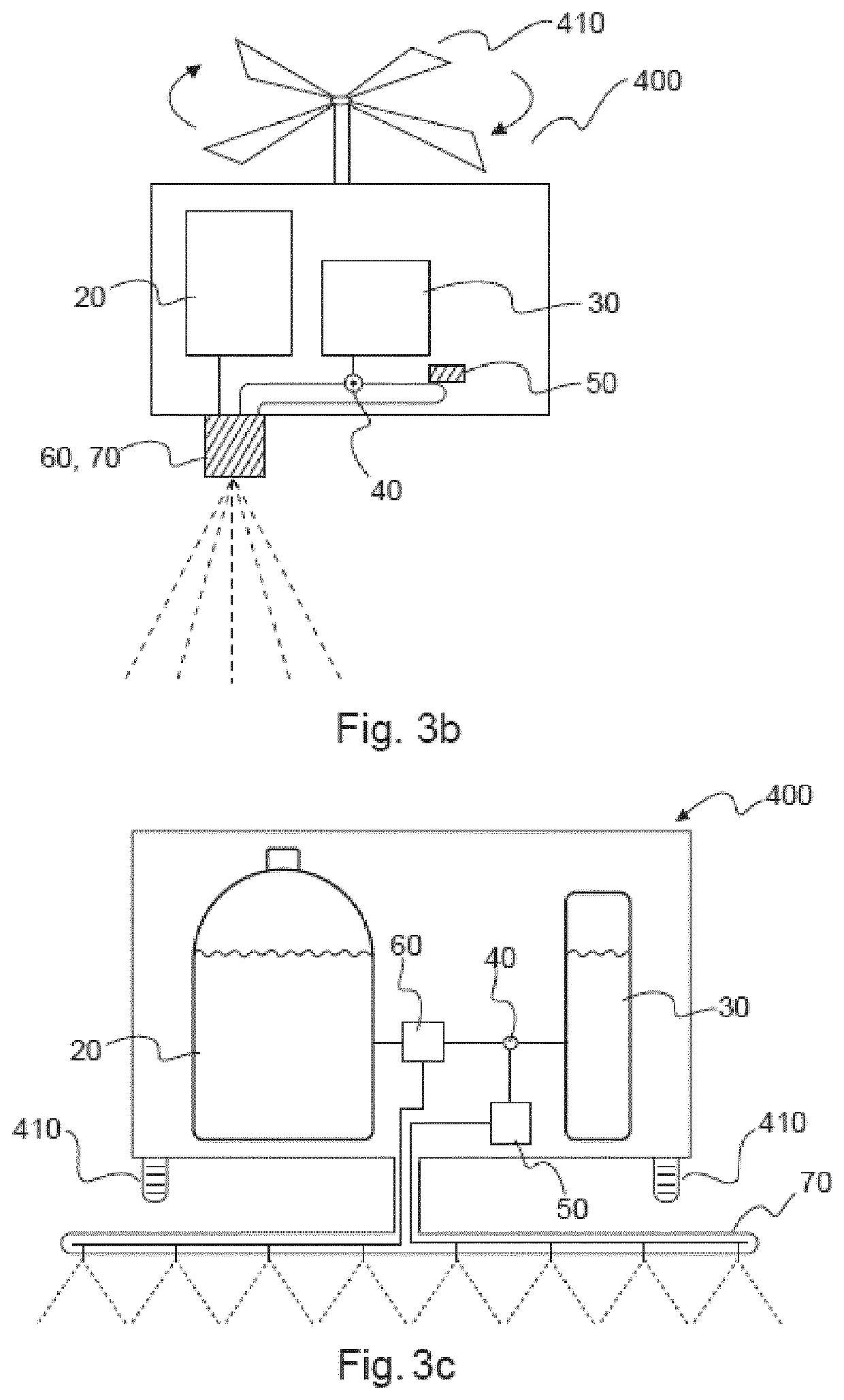 Spray application device